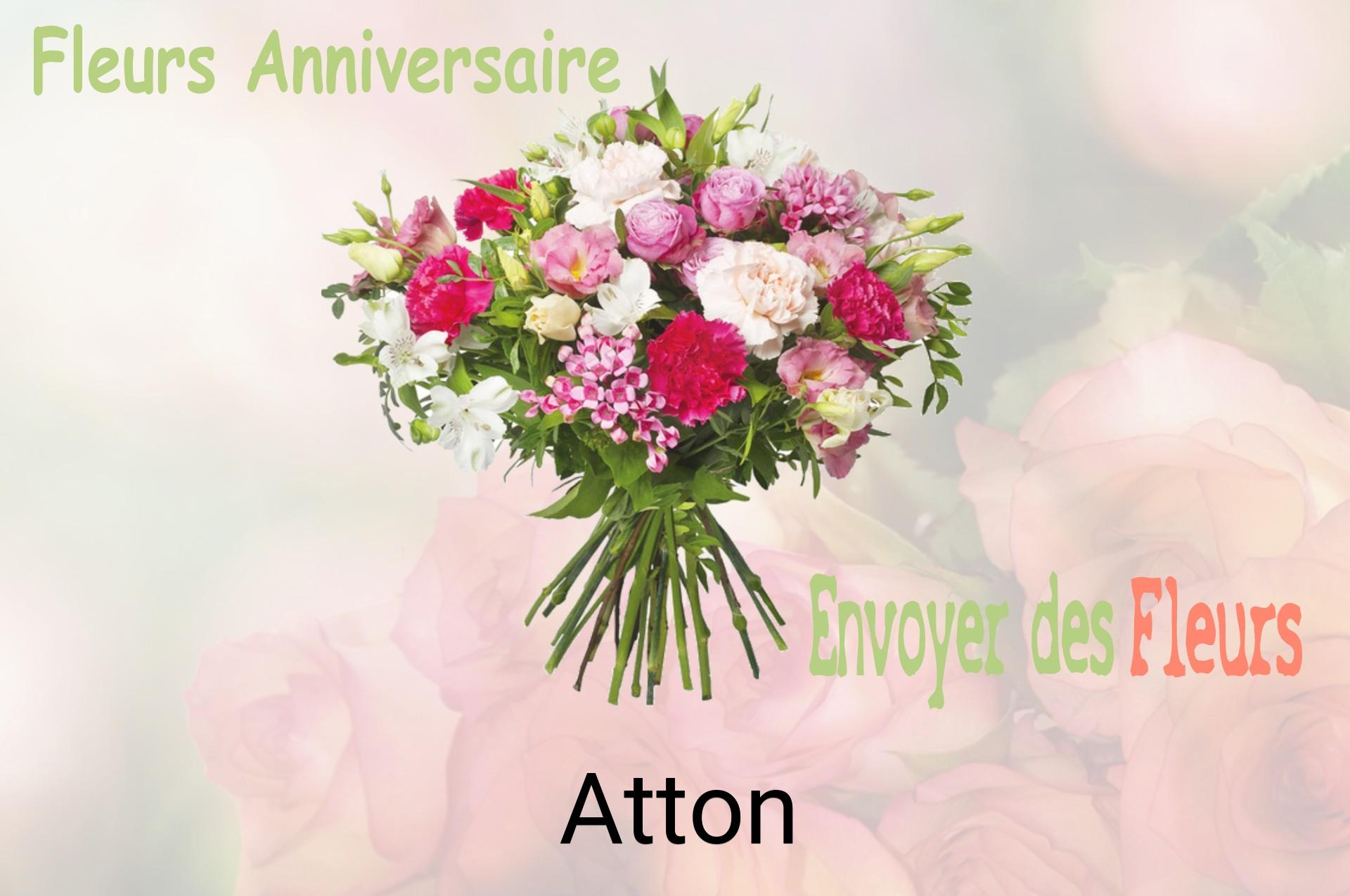 Bouquet de fleurs d’anniversaire livré à Atton